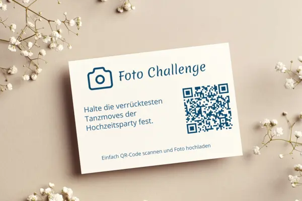 Fotochallenge für die Hochzeit