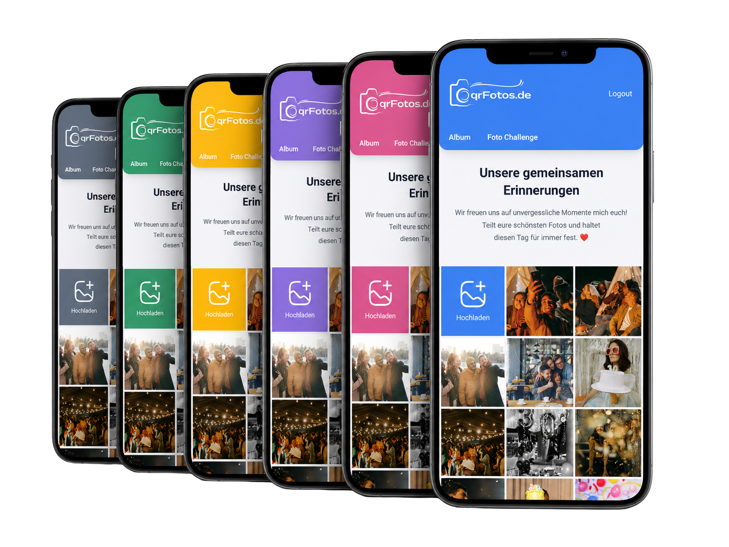 Individuelle Farben für die Galerie einstellen
